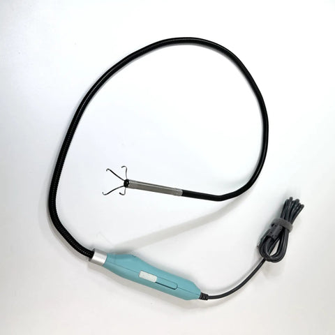 BlueEye Grabber Borescope With USB Camera And LEDs 1 Megapixel Head 6mm SemiRigid Probe 4 Prong Retractable Claw