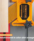 Pro Grade Universal Tandem Featherboards For Table Saw Router Table And Band Saw By POWERTEC installed on table saw