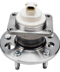 Close-up of a wheel bearing hub assembly for 2000-2013 Chevrolet Impala with ABS sensor