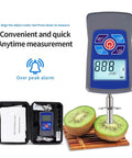Digital Fruit Hardness Tester Penetrometer For Apples Pears Grapes Oranges Dead Nuts Precise Maturity Checker with kiwi