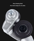 Power Drill Plate Shears Attachment for Metal Cutting Sheet Cutter Adapter Kit with alloy rotating shaft close-up view