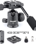 D30 Panoramic Ball Head With Removable Handle Beefy All Metal CNC Build Camera Mount For Monopods And Tripods components