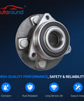 Front And Rear Wheel Bearing Hub Assembly 5 Lug With ABS Encoder For Cadillac CTS XTS Camaro Impala 2008-2019 Driver Or Passenger Side Easy Drop-In Replacement