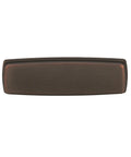 Heavy Duty Oil Rubbed Bronze Drawer Cup Pull Slick Smooth Draw For Kitchen Cabinets And Bathroom Vanities Solid Mount Easy Install premium hardware top view