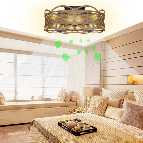 20 Inch Boho Chic Home Decor Accessory for Living Room or Bedroom showcasing cozy bohemian vibe with natural textures
