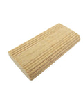 250 Pack Beechwood Loose Tenon, 6mm x 40mm x 20mm, Kiln-Dried Beech for Domino Joinery, showing elongated no-rotate design