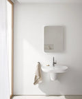 Essence Wall Mount Shroud For Modern Bathroom Sinks With Smooth Gloss Finish No Fuss Easy Clean Design Fits 39668000 And 39669000