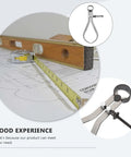 Built Tough Carbon Steel Caliper Kit For Hella Accurate Woodturning Portable Internal And External Diameter Gauges on a blueprint.