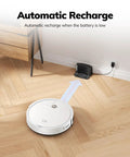 V2 Robot Vacuum Cleaner With Tangle Free Suction And Ultra Slim Two Point Nine Nine Inch Profile 120 Minute Runtime Self Charging