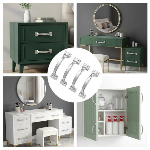 Collage of furniture with 4 Pack Stainless Steel Garage Door Handle Set with 6 inch heavy duty gate handles featured