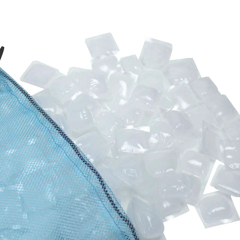 5 Lb Bag Of Reusable Ice Cubes For Coolers Beverages And Food Storage Refreezable Ice Cubes With 100 Percent Water Core Quick Freeze Long Lasting Cold