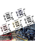 Black Motorcycle Floorboard Kit With Driver And Passenger Footrests Shifter Lever And Brake Arm For Touring Road Electra Street Glide 08 25 Set 14 Up Now with various color options.