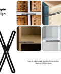 Sturdy Stainless Steel Straight Furniture Brackets 4 Pack for right-angle joints in cabinets and shelves