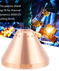 Premium Copper Plasma Cup Cap 220976 For Thermal Dynamics Cutting Torch Consumables close-up view showing precision fit design.