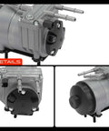 Top Tier Fuel Pump And Filter Assembly For Ford 6.0L Power Stroke Diesel angle showing fittings and structure details.