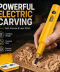 No Fuss Cordless Electric Wood Carving Tool With Kickass Battery Life And Hella Smooth Blade Swaps for detail work on carved wood.