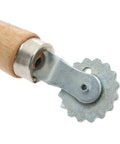 Spur Wire Embedder Tool For Beehives Beekeeping Gear with wood handle and metal wheel for frame wiring and comb installation.