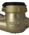 Three Quarter Inch Water Meter Lead Free Brass NSF Certified Multi Jet Gallons Horizontal Installation Easy Install Corrosion Resistant Body