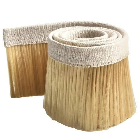 Heavy Duty Pro Grade Nylon Dust Shoe Brush Kit for CNC Routers and Milling Machines with canvas stitching