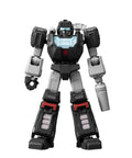 Officially Licensed Transformers Model Kit Set GV10 Galaxy Version robot figure, black and gray, front view, no tools needed