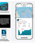 Garmin Dive app interface for monitoring Descent G2 Watch Style Dive Computer With Bright AMOLED Display And Sapphire Lens