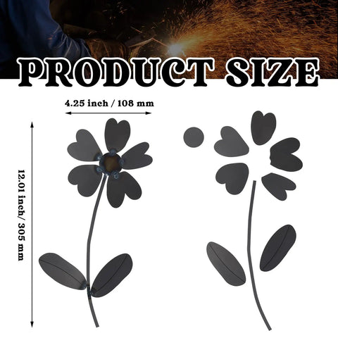 DIY Welding Kit for Beginners Flower Metal Art Set With MIG TIG ARC GAS Stick Welding Practice stainless steel sculpture