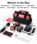 Beast Of A 20V Max Brushless Cordless Impact Driver Kit With 1600 InLb Torque, hex, speeds, battery, charger, and bit set