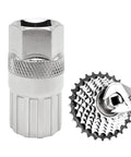 Heavy Duty Pro Grade Bicycle Freewheel Remover Tool with Shimano Sunrace Sram Dnp compatibility, carbon steel construction