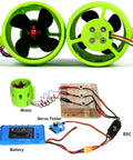 Beefy Underwater Jet Thruster For RC Submarines And Fishing Boats, 12V-24V Brushless Motor, components and wiring setup.