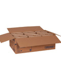 Open box showing Natural Paper Hand Towel Roll H21 100 Percent Recycled Fiber Universal Fit 6 Rolls 800 Feet Each Eco Friendly