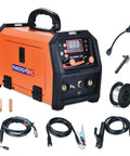 3 In 1 MIG Welder With Dual Voltage 110V 220V Flux Core Gasless MIG Lift TIG Stick Workhorse Portable Inverter Welder With accessories