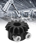 Pro-Grade 8mm Bevel Pinion Gear 14 Teeth With Cast Steel Clamp Bore Sprocket in industrial automation setting