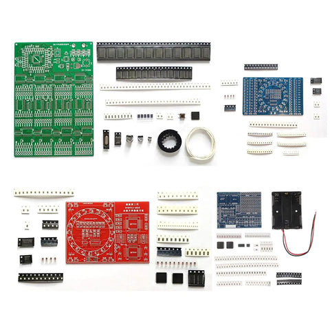 Four Pack Soldering Practice Kit For SMD And SMT Electronics All In One DIY Soldering Training Board Realistic Practice Project Kit