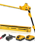 Beast Of A Telescoping Pole Hedge Trimmer With Two 2.0Ah Batteries And Charger, 16 Inch Dual Action Blades