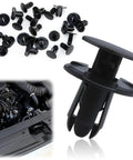 20 Pcs Fender Liner Push Type Retainer Clips for Bumper and Engine Under Cover, Durable PP Plastic, Fits 8 mm Holes, Hyundai