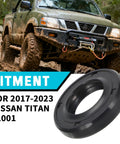 Heavy Duty Power Steering Rack And Pinion Input Shaft Seal For 2017 To 2023 Titan, Leak Prevention, featured with off-road Titan truck