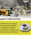 2 Pcs 5140061-65 Table Saw Bevel Gear Replacement Kit Fits DWE7480 DWE7490 DWE7491 DWE7499GD DCS7485B DW745 And More
