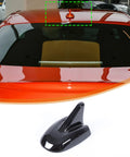 Maserati Ghibli Quattroporte Roof Shark Fin Antenna Cover Cap Trim Upgrade For 2017 2018 2019 2020 2021 2022 2023 2024 Black Exterior Decoration Accessory Built From Premium ABS Easy Fit And Dope Finish