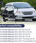 Right Passenger Side Power Sliding Door Motor Assembly With Cable Harness For Odyssey 2011-2017 3.5L V6, compatibility chart