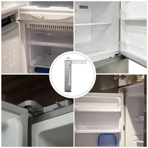 Stainless Steel Freezer Door Pivot Hinge Replacement For Refrigerator And Freezer Doors With Automatic Close Spring Hinges