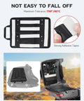Tour Pack Lid Organizer For Motorcycles Waterproof Storage Liner Bag With Clear Pocket Fits Phones Up To 6.5 Inches And Velvet Lining, Heavy Duty, Universal Fit For Harley Touring Models Like Street Glide, Road King, Road Glide, Electra Glide installation view.