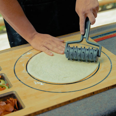 Using Pizza Docker For Bubble Free Crust And Even Cooking Create Consistently Uniform Crust Elevate Your Home Pizza Game Essential Tool