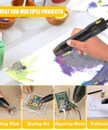 Mini Heat Gun 350W Tiny But Mighty Hot Air Tool With Long Six Point Five Six Foot Cable used for crafting and repairing.