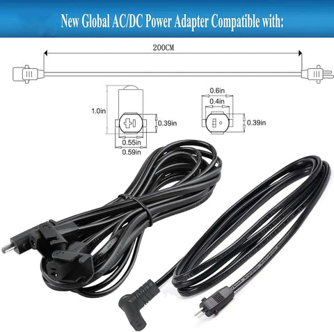 Beefy 29V 2A Dual Motor Power Supply Kit for Recliners and Lift Chairs with AC Cord and L Shape Extension Cable
