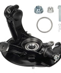 Built Tough Front Left Steering Knuckle Wheel Bearing Hub Assembly with hardware for Honda Accord Coupe Sedan.