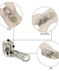 Three Size Zipper Repair Kit with Double Sided Sliders and Pulls for Jackets Luggage Backpacks and Outdoor Gear No Sew Installation Easy DIY Fix