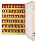 70 Piece Half Inch Shank Tungsten Carbide Router Bit Set in wooden case for woodworking pros and beginners