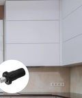 Spring Loaded Cabinet Door Repair Pins Kit 50 Pack Super Easy Install For Shutters, Cabinetry, And Furniture Fittings in kitchen.