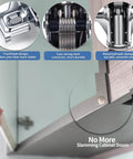 Installed 100 Pack Soft Closing Cabinet Hinges For Kitchen Half Inch Partial Overlay 105 Degree Concealed Hinges with features.