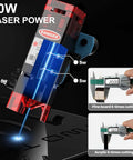 Twotrees TTS-10 Pro laser engraver, 10W power, blue and red housing for home DIY use